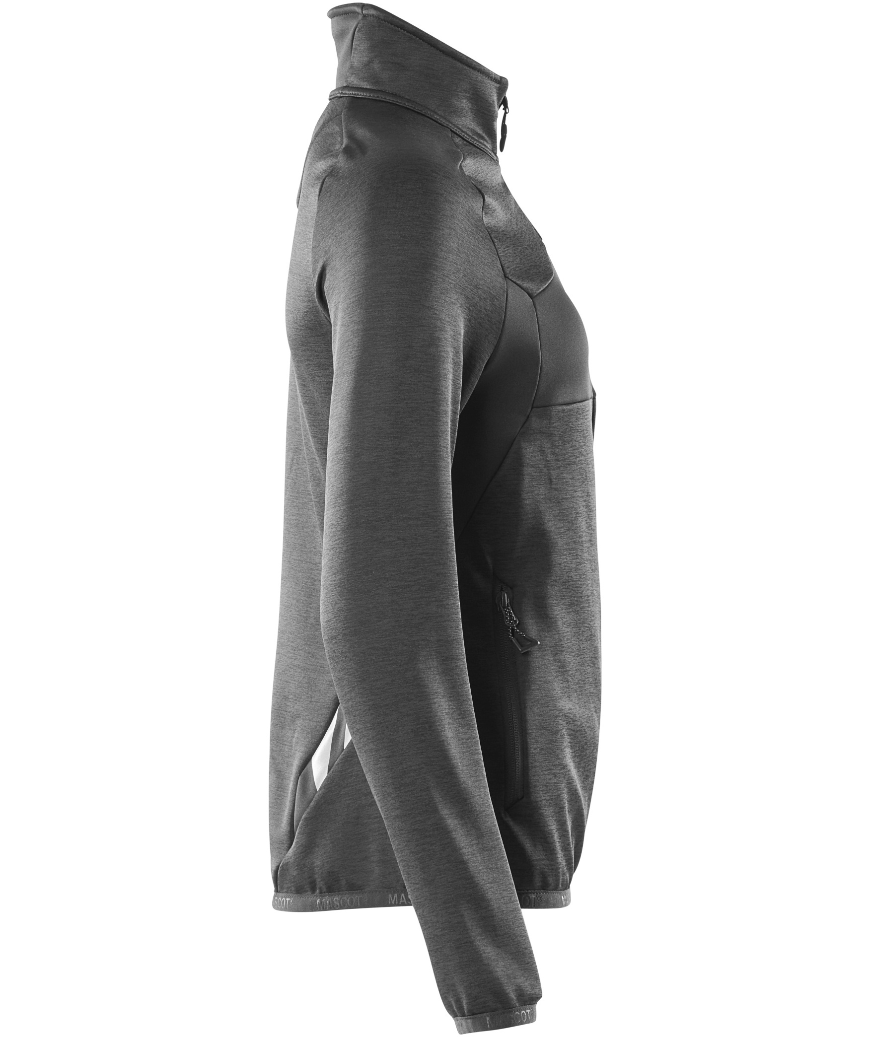 Mascot Accelerate Damen Fleececardigan, Schwarz, large image number 2