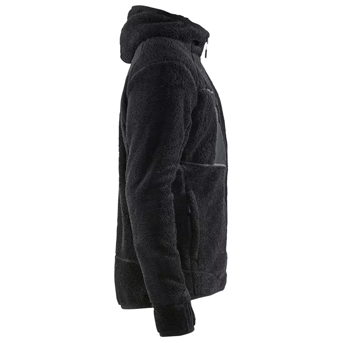 Blåkläder pile jacket, Black/Silver, large image number 2