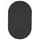 Portwest KP33 knee pads, Black, Black, swatch