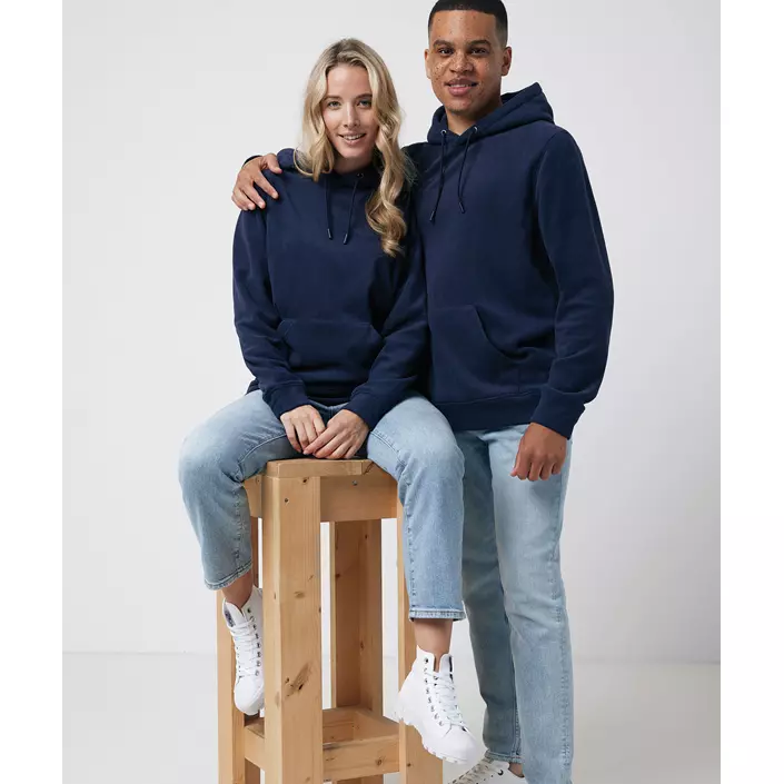 Iqoniq Trivor microfleece hoodie, Marin, large image number 1