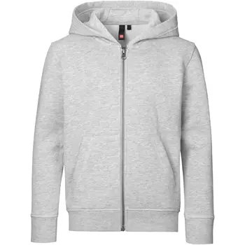 ID Core hoodie for kids, Grey Melange