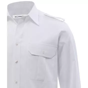 Kümmel Howard Classic fit pilotskjorte med ekstra ærmelængde, Hvid