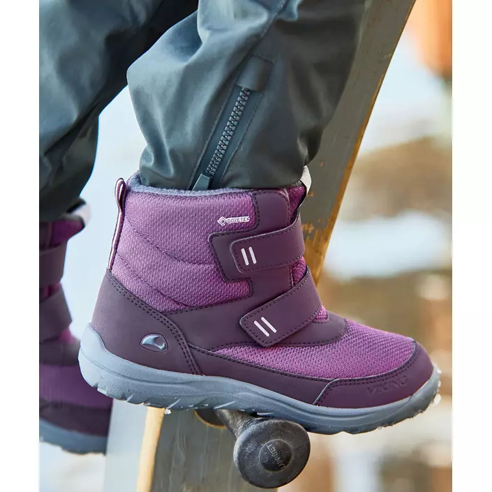 Viking Vang Jr GTX winter boots for kids, Plum, large image number 1