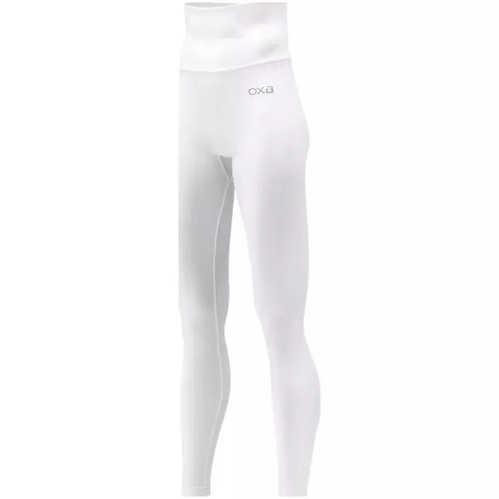 Oxyburn Performance push-up dame tights, Hvid, large image number 0