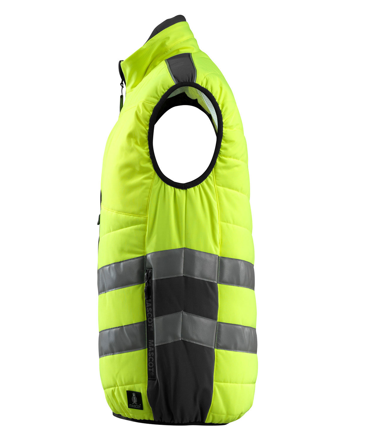 Mascot Safe Supreme Grimsby quilted vest, Hi-vis Yellow/Black