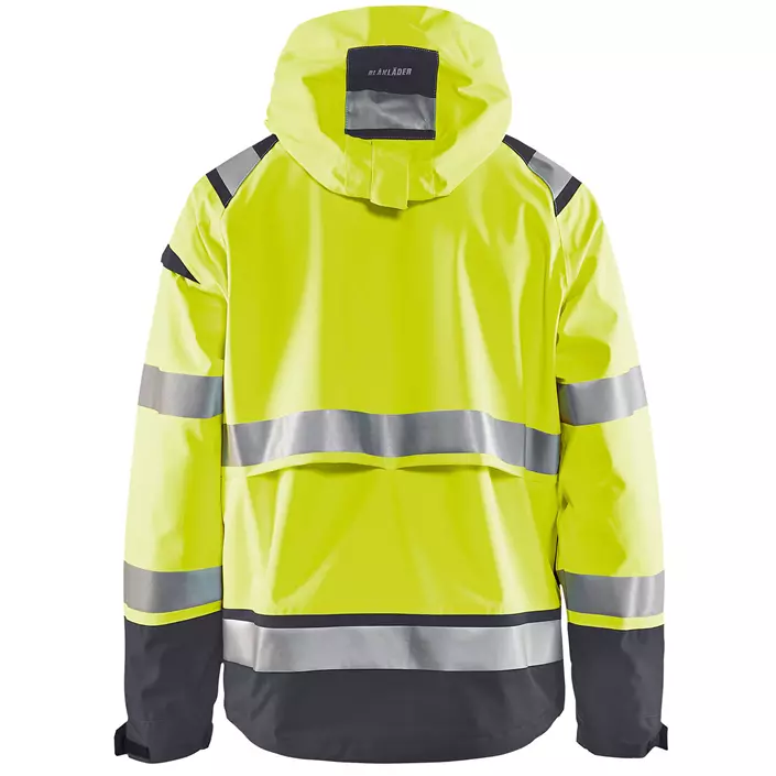 Blåkläder shell jacket, Hi-vis Yellow/Grey, large image number 1