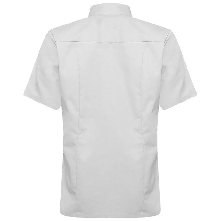 Segers slim fit kortermet kokkeskjorte, Lysegrå, large image number 2