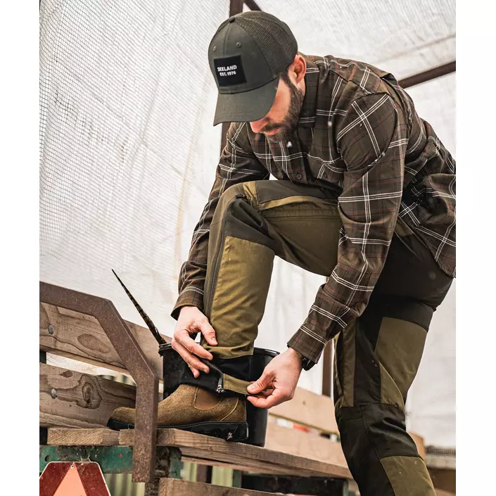 Seeland Hemlock bukser, Military olive/Pine green, large image number 7