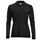 Clique Classic Marion long-sleeved women's polo shirt, Antracit Melange, Antracit Melange, swatch