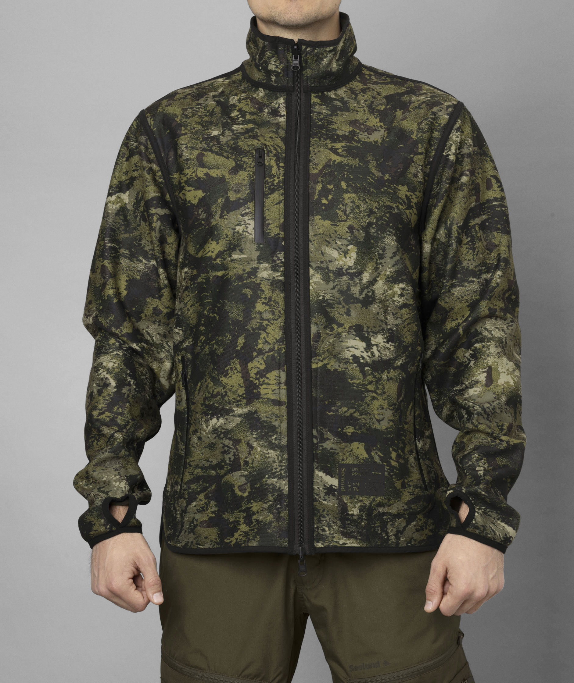 Seeland Rogue Fleece Wendejacke, Light pine/Invis green, large image number 6