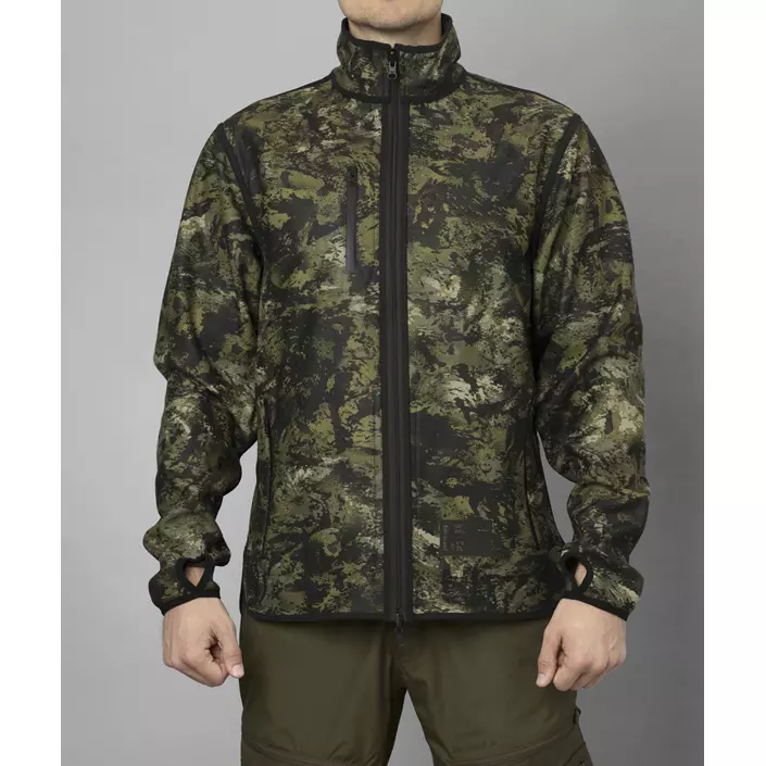 Seeland Rogue vändbar fleecejacka, Light pine/Invis green, large image number 6