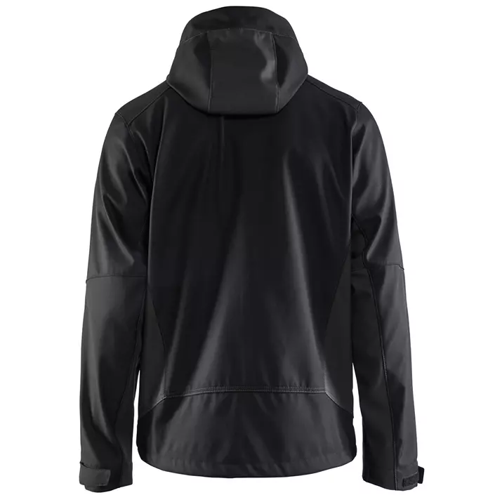 Blåkläder Unite softshell jacket, Black/Dark Grey, large image number 1