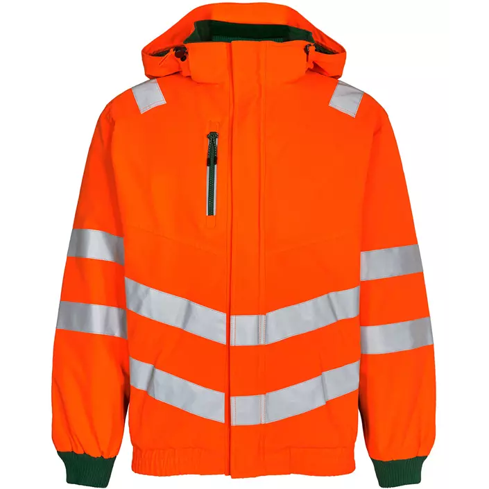 Engel Safety pilot jacket, Hi-vis Orange/Green, large image number 0