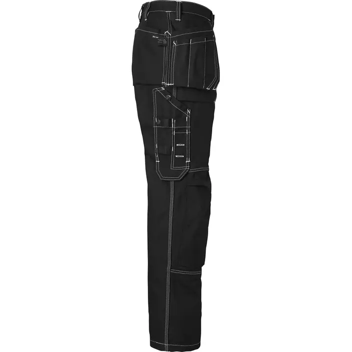 Top Swede craftsman trousers 2515, Black, large image number 2