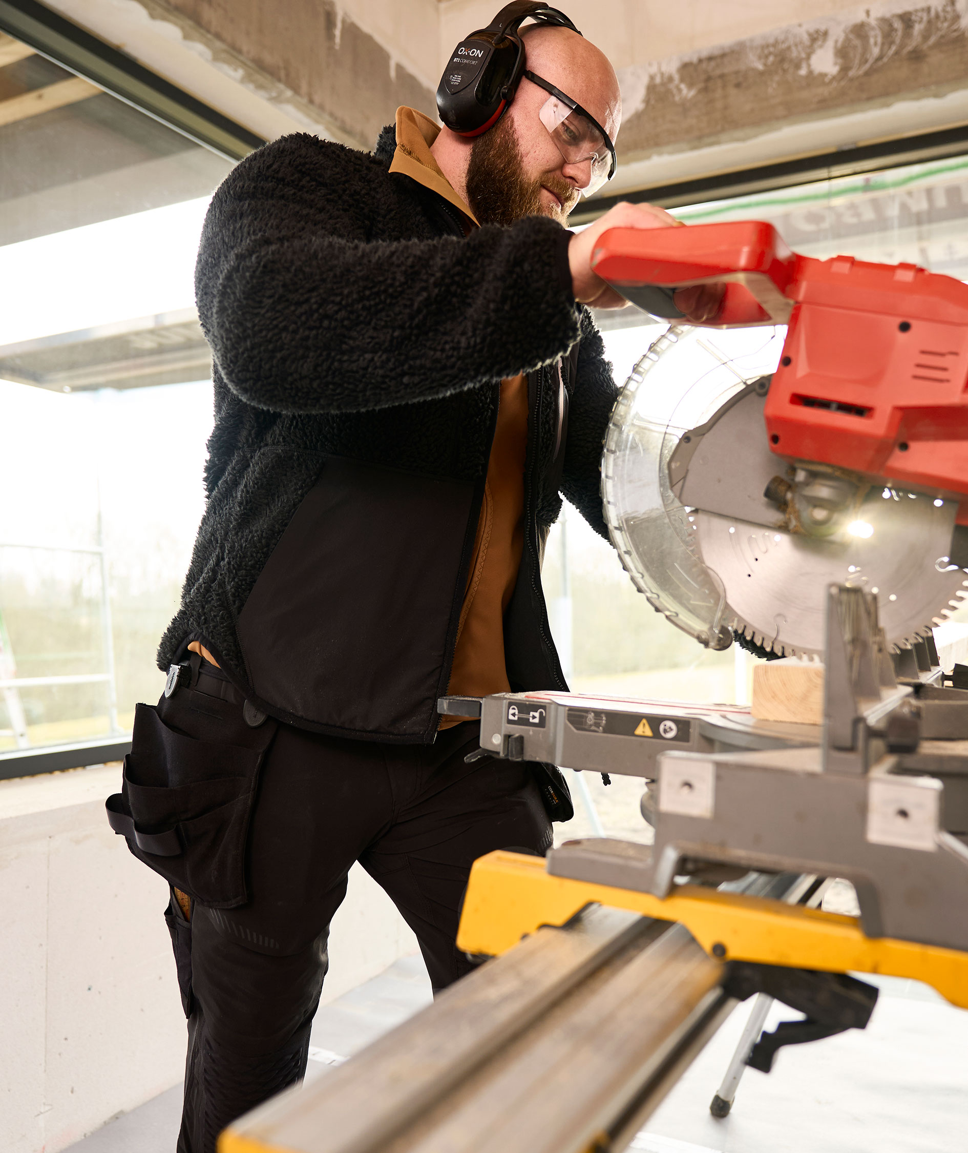 Mascot Customized Faserpelzjacke, Schwarz, large image number 2