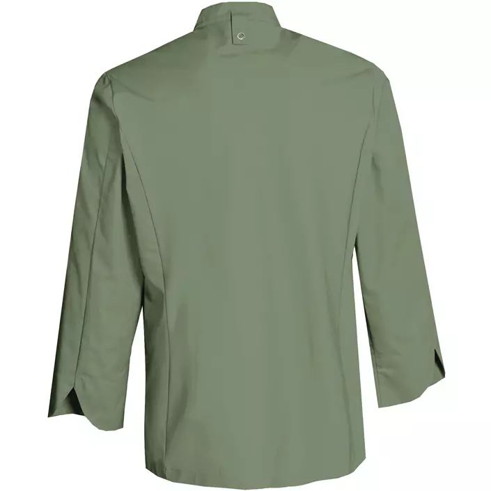 Nybo Workwear New Nordic kokkejakke, Grøn, large image number 1