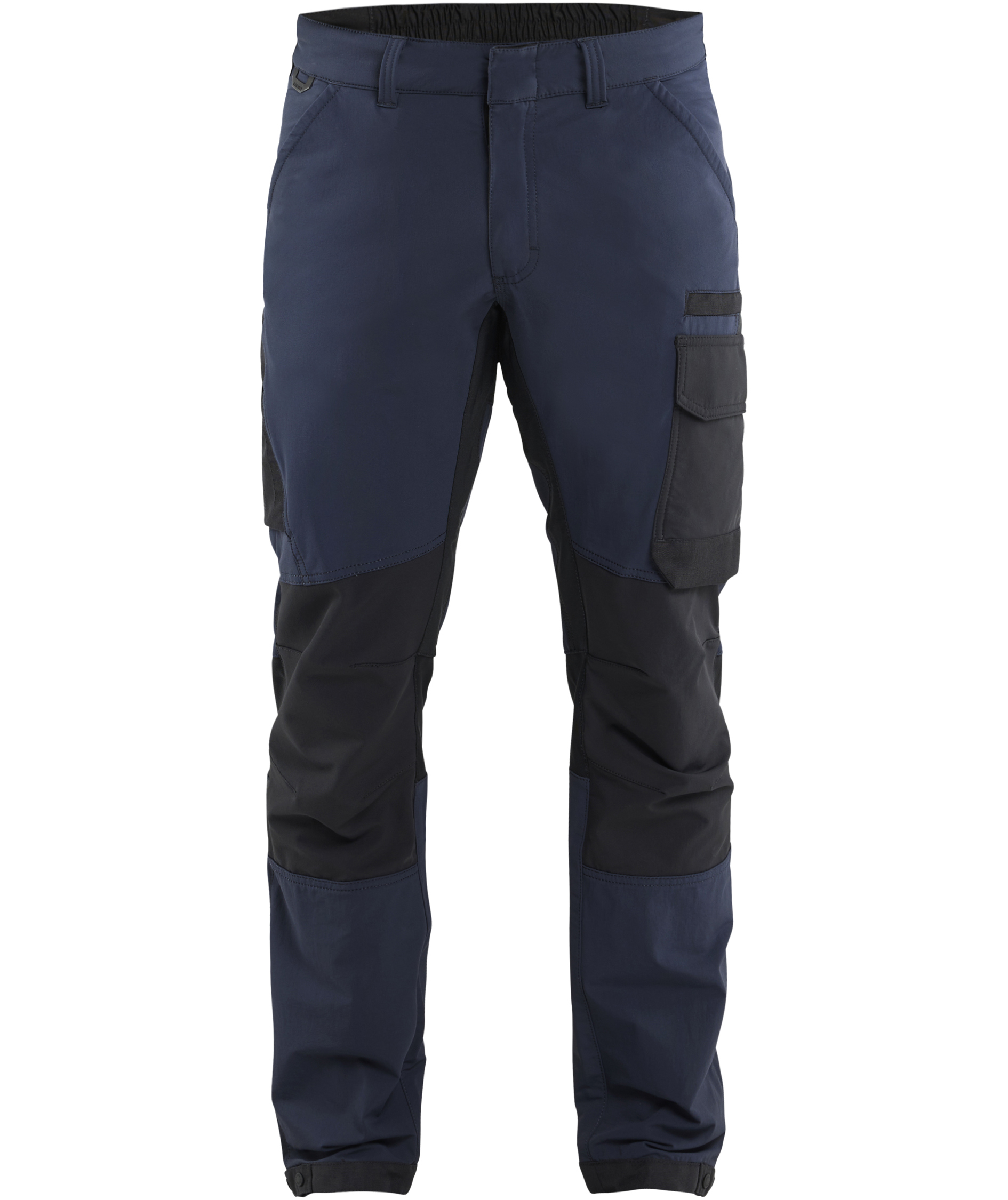 Bl&aring;kl&auml;der servicebyxa full stretch, Dark Marin/Svart