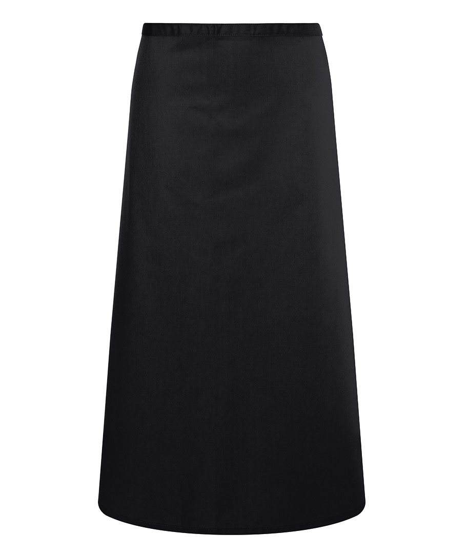 Karlowsky Basic apron, Black, Black, large image number 0
