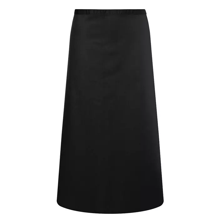 Karlowsky Basic apron, Black, Black, large image number 0