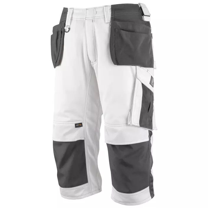 Mascot Unique Lindau craftsman knee pants, White/Dark Antracit, large image number 0