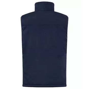 Clique lined softshell vest, Dark navy