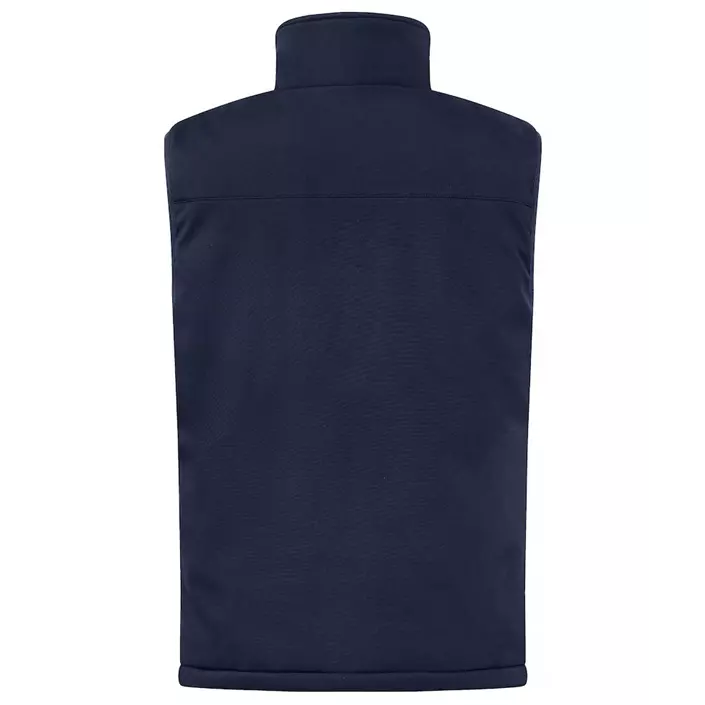 Clique lined softshell vest, Dark navy, large image number 1