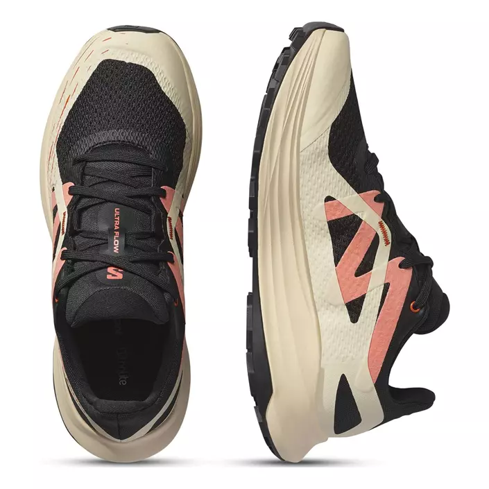 Salomon Ultra Flow dame løbesko, Apricot, large image number 2