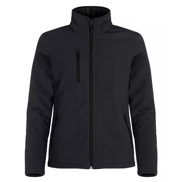Clique lined women's softshell jacket, Black, large image number 0