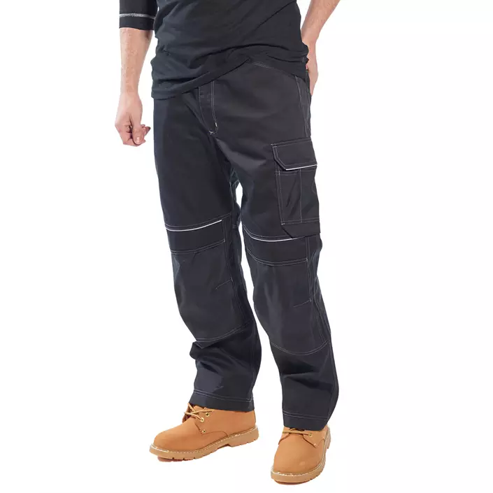 Portwest Urban work trousers T601, Black, large image number 1