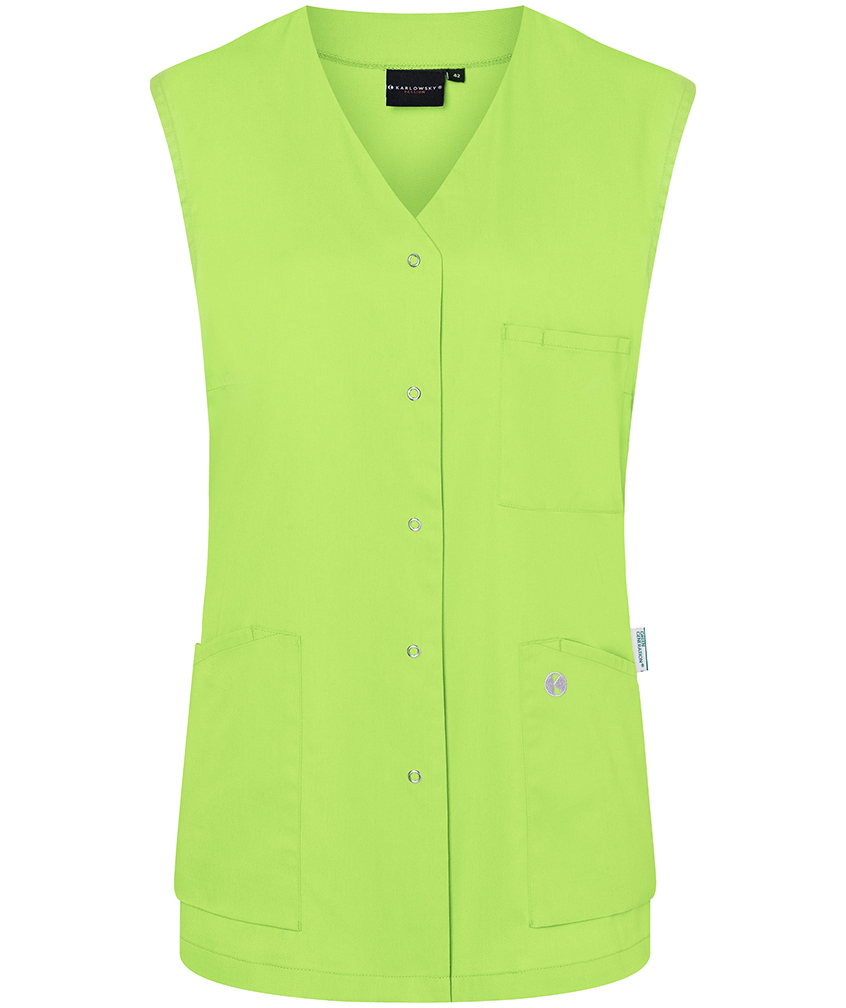 Karlowsky Essential sleeveless women's tunic, Kiwi