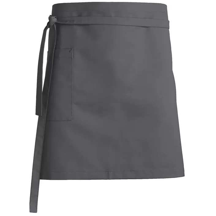 Kentaur apron with pocket, Dark Grey, large image number 0