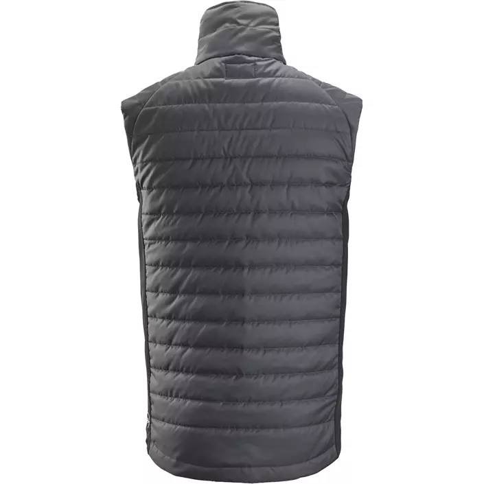 Snickers AllroundWork 37.5® insulator vest, Steel Grey/Black, large image number 1