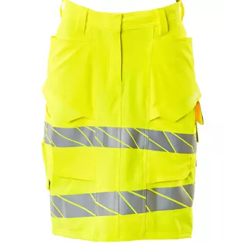 Mascot Accelerate Safe diamond fit skirt, Hi-Vis Yellow