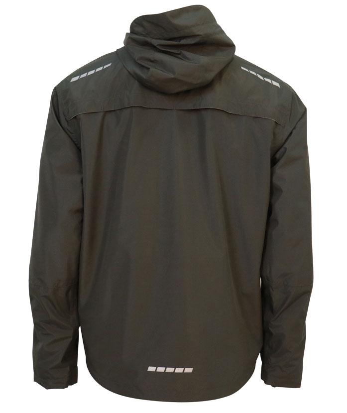 Ocean Outdoor High Performance rain jacket, Olive, large image number 1