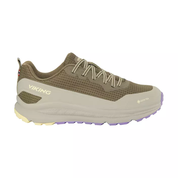 Viking Motion Low GTX sneakers dam, Olive/lila, large image number 0