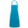 Karlowsky Basic bib apron, Turquoise, Turquoise, swatch