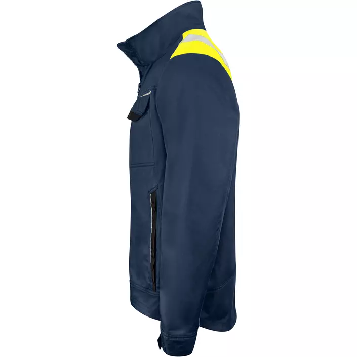ProJob arbejdsjakke 5427, Navy/Yellow, large image number 3