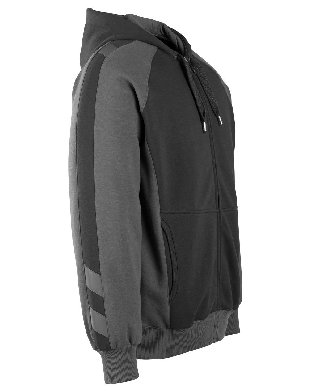 Mascot Unique Wiesbaden hoodie, Black/Dark Antracit, large image number 3