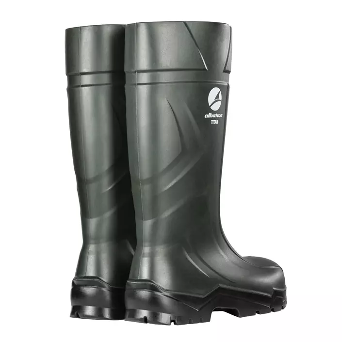 Albatros Titan safety rubber boots S5, Green, large image number 3