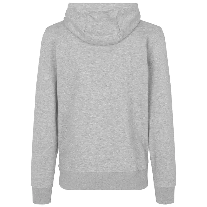 ID hoodie with zipper, Grey Melange, large image number 2