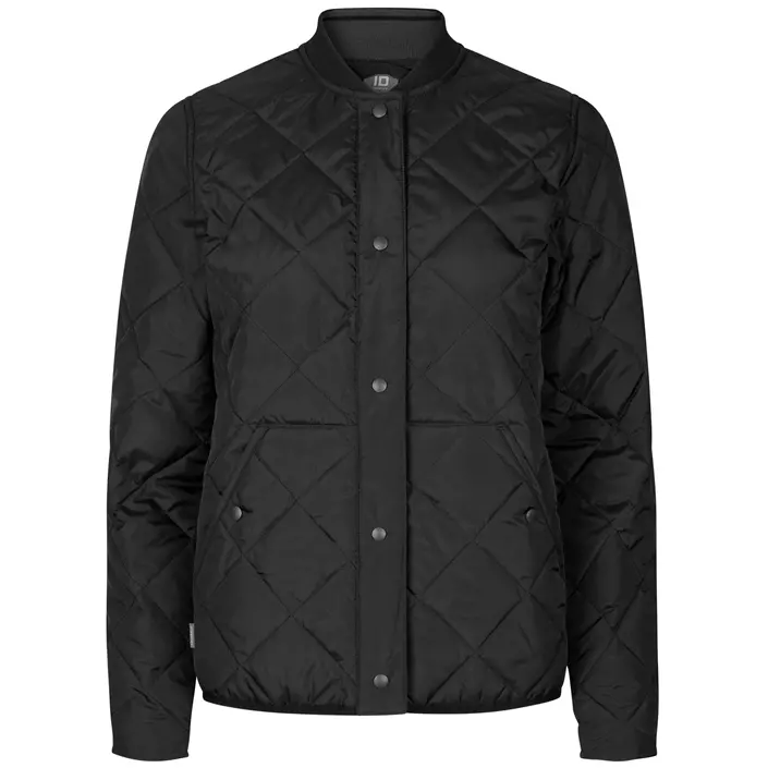 ID Allround women's quilted thermal jacket, Black, large image number 0