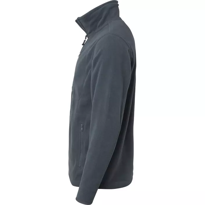 Top Swede fleece jacket 4642, Dark Grey, large image number 3