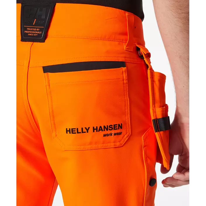 Helly Hansen ICU BRZ Handwerkerhose full stretch, Hi-vis Orange/Ebony, large image number 5