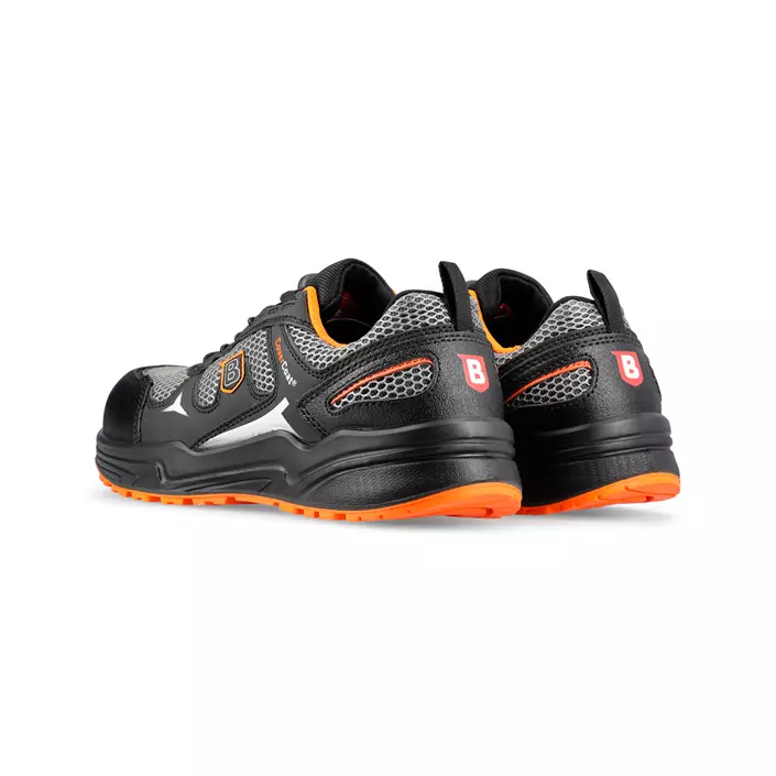 Brynje Grey Athletic safety shoes S1P, Black, large image number 4