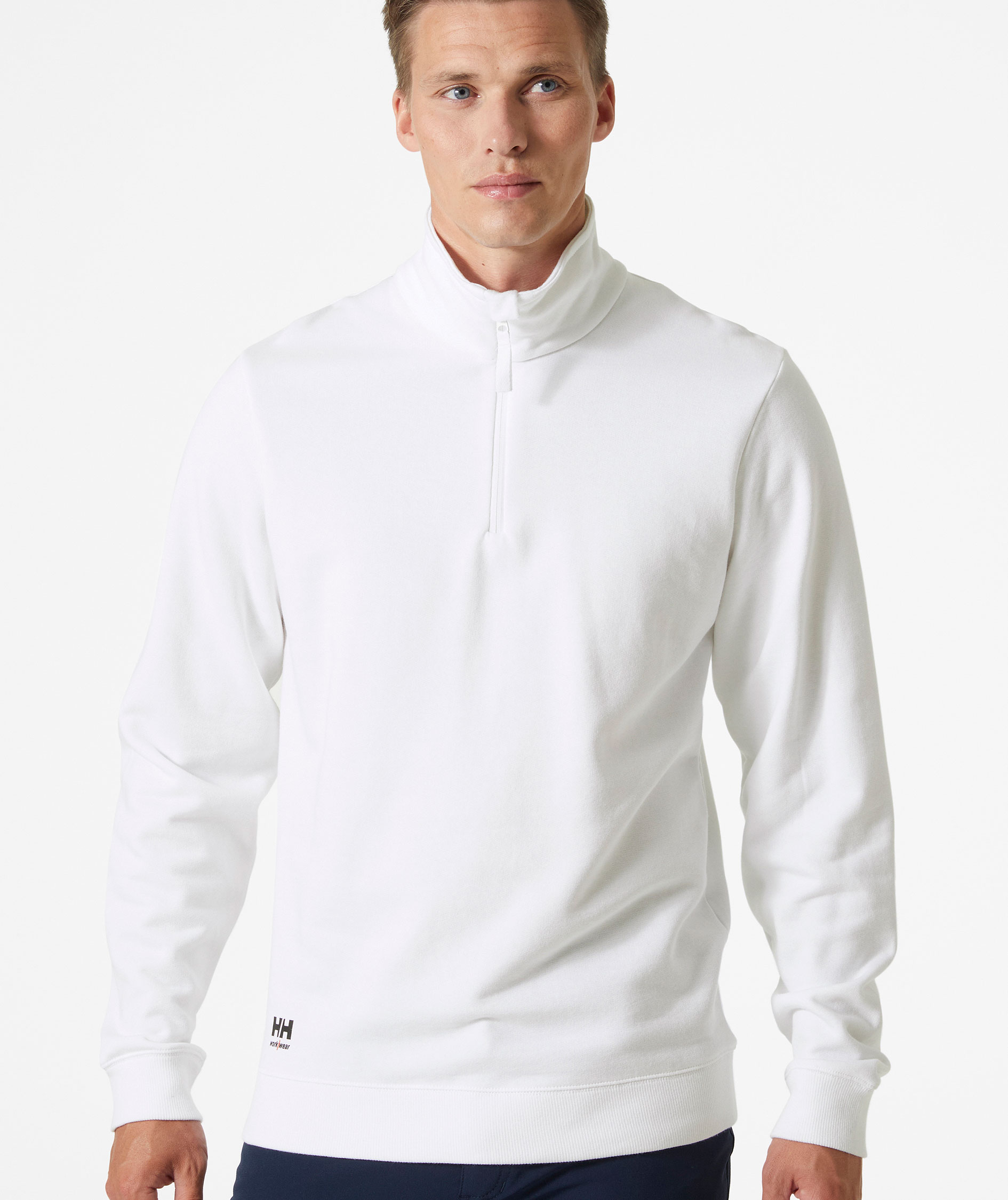 Helly Hansen Classic half zip sweatshirt, White, large image number 1