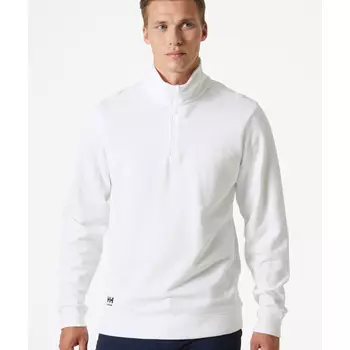 Helly Hansen Classic half zip sweatshirt, White 