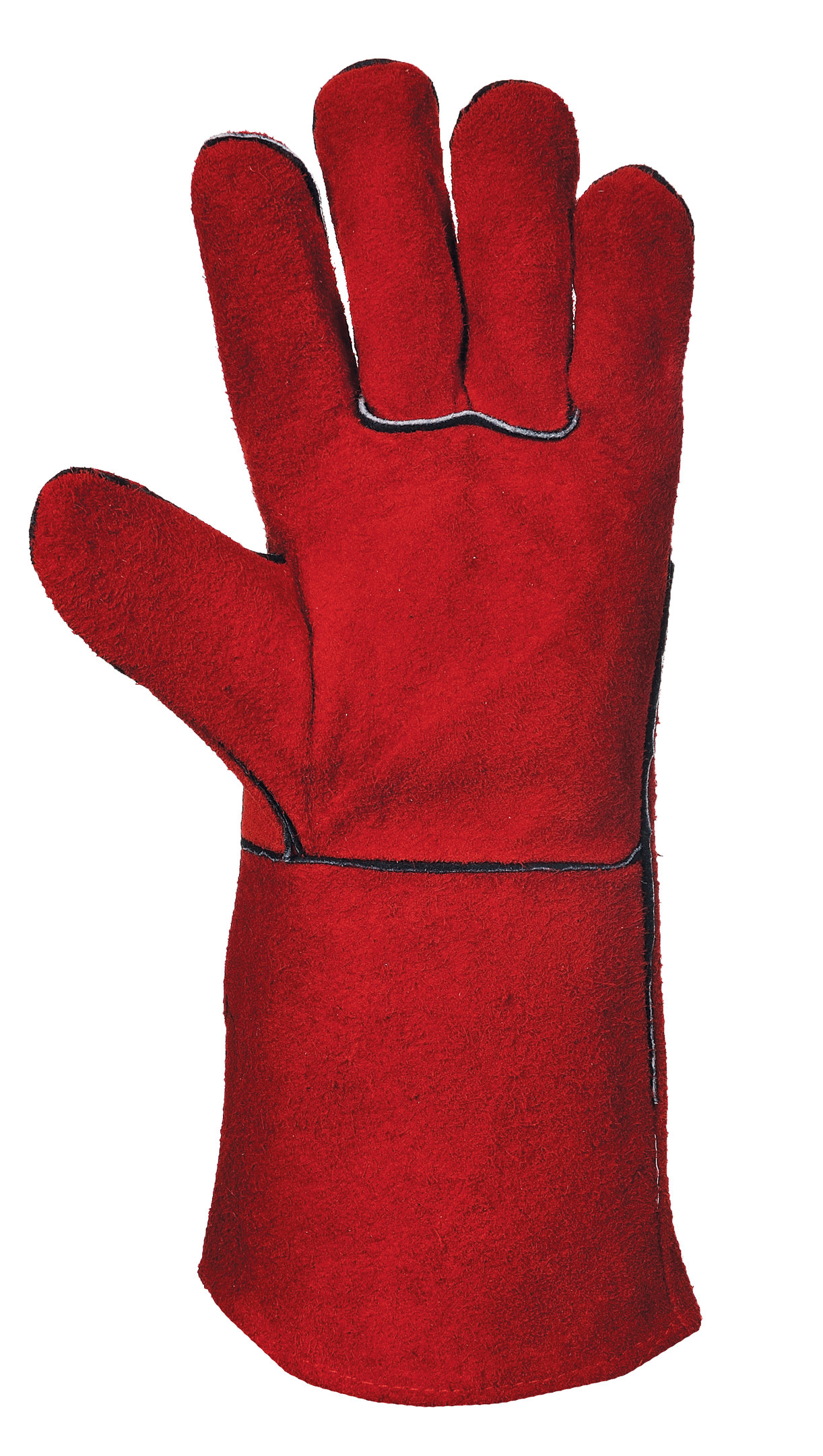 Portwest A500 welding gloves, Red
