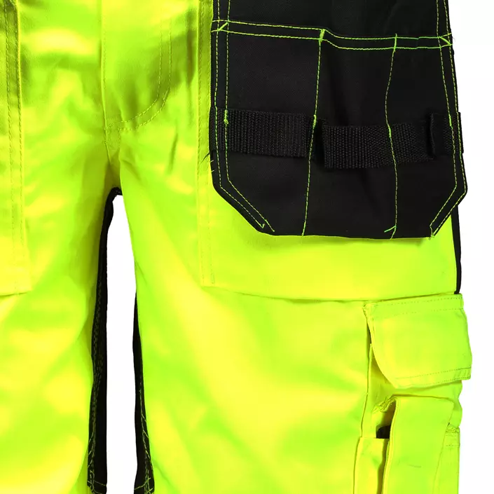 NWC Hitra craftsman trousers, Hi-vis Yellow/Black, large image number 2