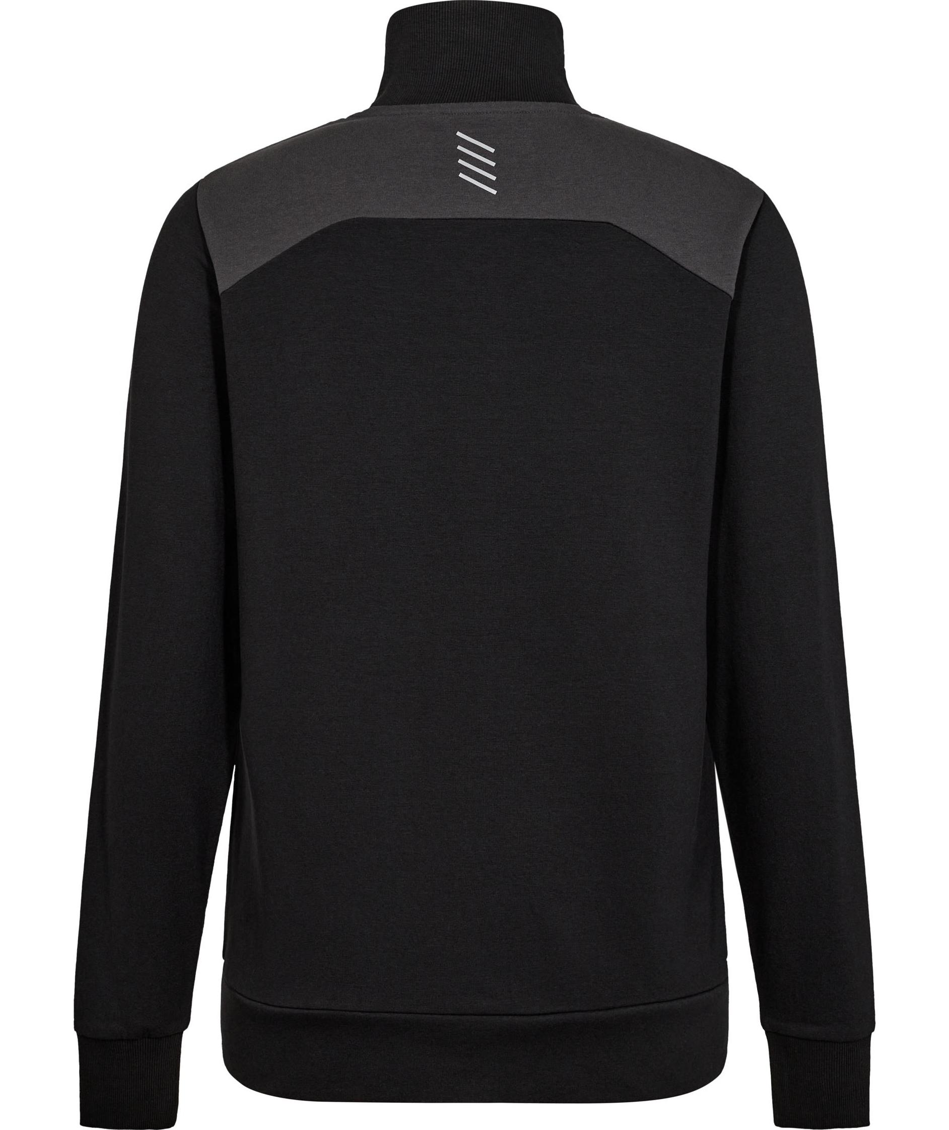 Engel Entire women's sweat cardigan, Black/Anthracite Grey, large image number 3