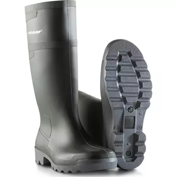 Dunlop Hobby retail rubber boots, Green